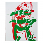 Àngels - nº 96. 46 x 38 cm. Tècnica mixta sobre tela