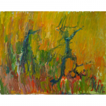 Arbres - nº 48.  114 x 146 cm. Óleo sobre tela