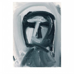 Figura II - nº 13. 35 x 27 cm. Oli sobre tela