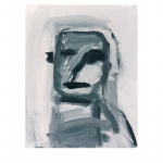 Figura II - nº 16. 41 x 33 cm. Oli sobre tela