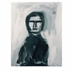 Figura II - nº 17. 73 x 60 cm. Oli sobre tela