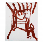 Interior amb finestra - nº 2.  6 1x 50 cm. Oli sobre tela