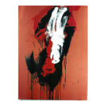 Ofrena - nº 55. 130 x 97 cm. Tècnica mixta sobre tela