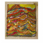 Paisatges - nº 14. 34,5 x  31 cm.  Oli sobre tela