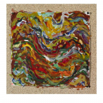 Paisatges - nº 21. 21,5 x 22,3 cm.  Oli sobre tela