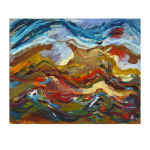 Paisatges - nº 71.  33 x 41 cm. Oli sobre tela
