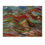 Paisatges - nº 75. 114 x 146 cm.  Oli sobre tela