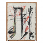 1999. Primavera – nº 57. 21 x 15 cm.  Tècnica mixta sobre paper.