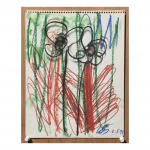 1999. Primavera – nº 63. 27 x 31 cm.  Tècnica mixta sobre paper.