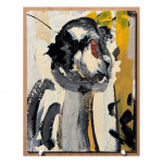 2018-19 - nº 9.  35 x 27 cm. Tècnica mixta sobre cartró.