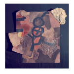 1974 - nº 7. 40 x 35 cm. Tècnica mixta sobre fusta