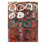 Supervivents - nº VI, 130 x 97 cm. Tècnica mixta sobre tela