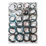 Supervivents - nº-III.-162-x-114-cm. Tècnica mixta sobre tela