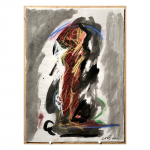 2014-15.  She  -  No. 2 -   54’5 x 40 cm.  Mixed media on paper.